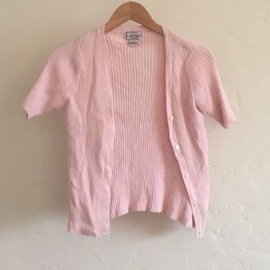 Pink Kobe Kids short sleeved over shirt